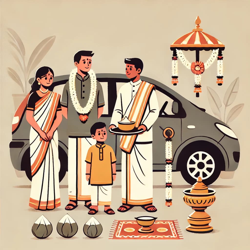 Cover Image for Embracing the Divine: The Significance and Benefits of the New Vehicle Puja